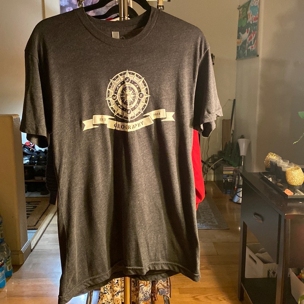 Gray Geography TShirt